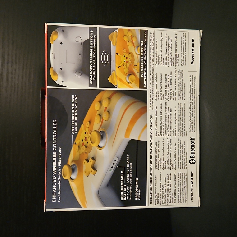 PowerA Wireless Controller Pokemon / Pikachu (Bluetooth) - Picture 2 of 3